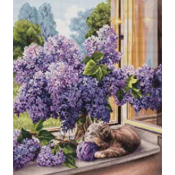 (D) Cross stitch kit The Dreamer 32x37cm SBU5015