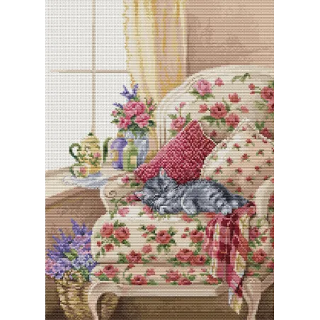 Kit de point de croix Sweet Dreams 24x33cm SBU5017