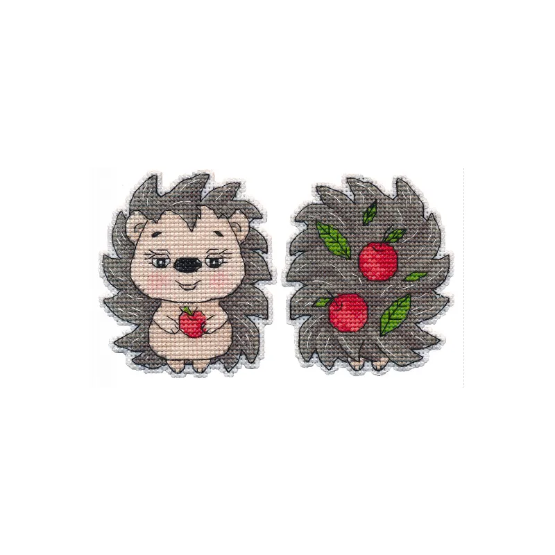 Kreuzstich-Set "Weihnachtsbaumspielzeug. Igel" S1505