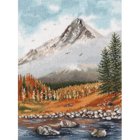 Cross-stitch kit "Autumn in the mountains" S1514