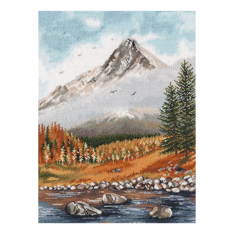 Cross-stitch kit "Autumn in the mountains" S1514