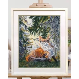 Kryželiu siuvinėjimo rinkinys "Saulės spinduliuose" S1516