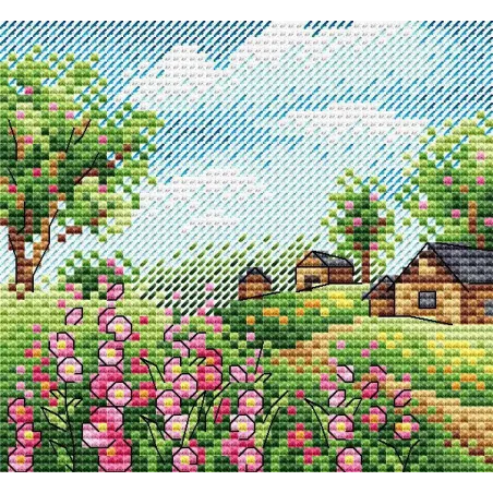 Cross-stitch kit "On a summer day" SM-667