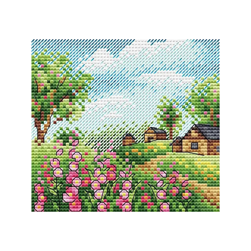 Cross-stitch kit "On a summer day" SM-667