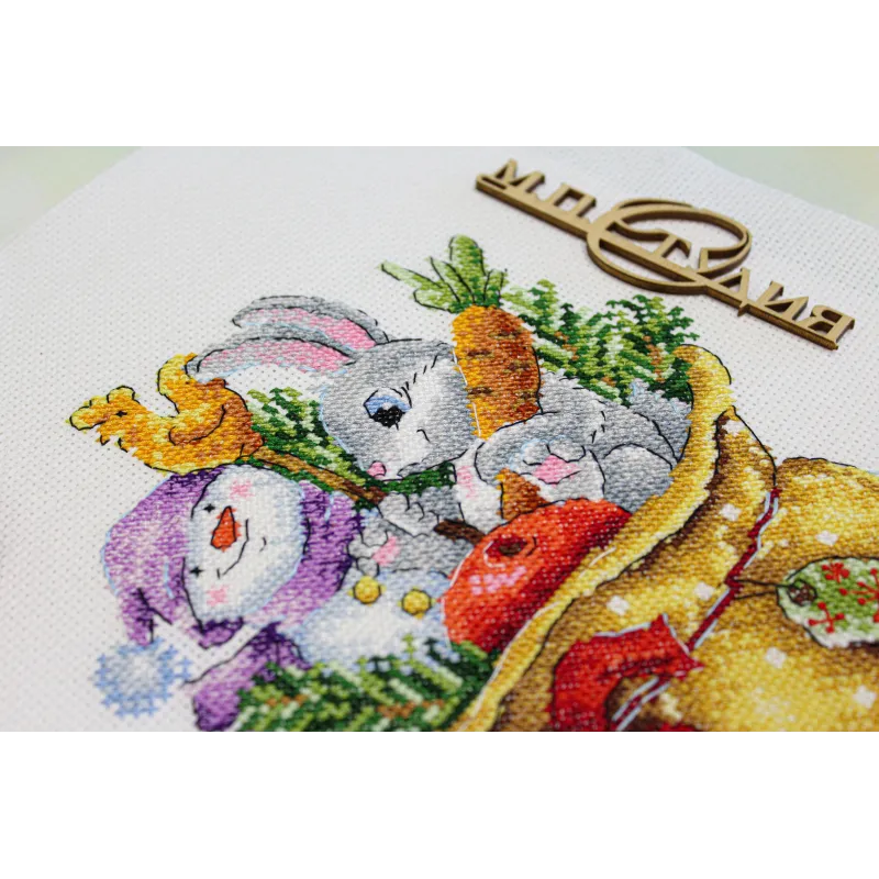 Cross-stitch kit "Bag with gifts" SM-673 (D)