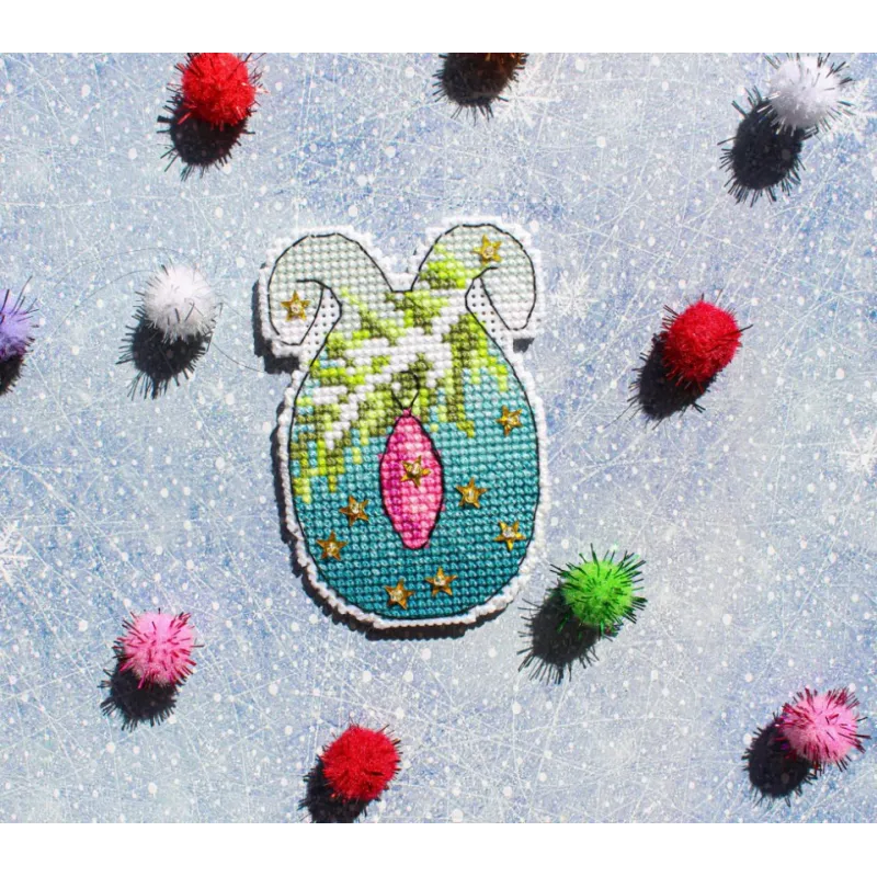 Cross-stitch kit "Holiday time" SR-857 (ES)