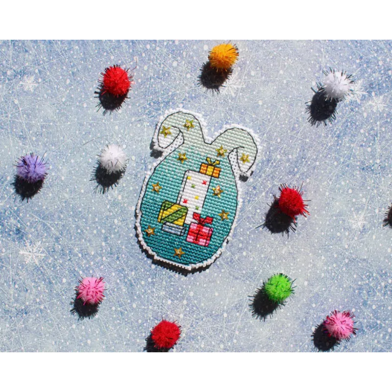 Cross-stitch kit "Golden bell" SR-861 (ES)