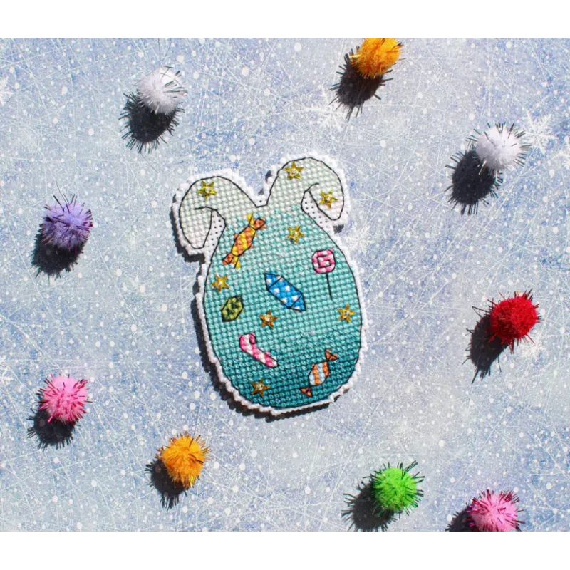 Cross-stitch kit "Carrot surprise" SR-862 (ES)