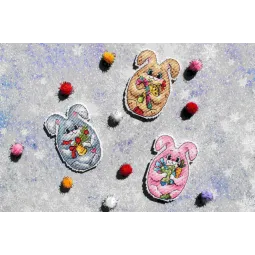 Cross-stitch kit "Carrot surprise" SR-862