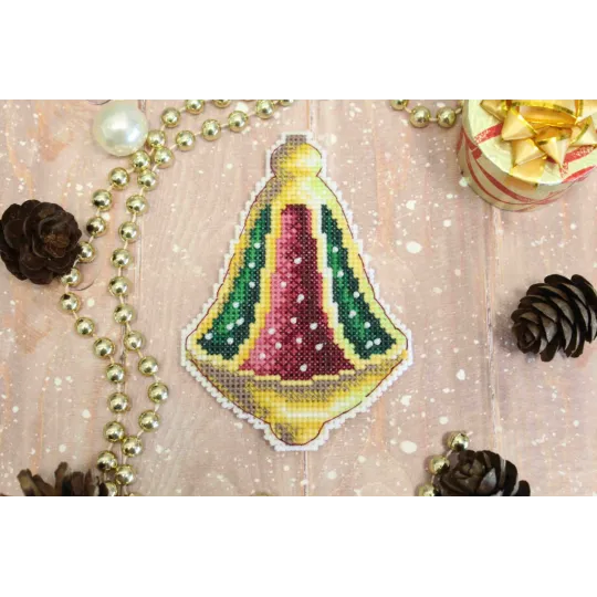 Cross-stitch kit "Christmas tree toy. Bell" SR-864