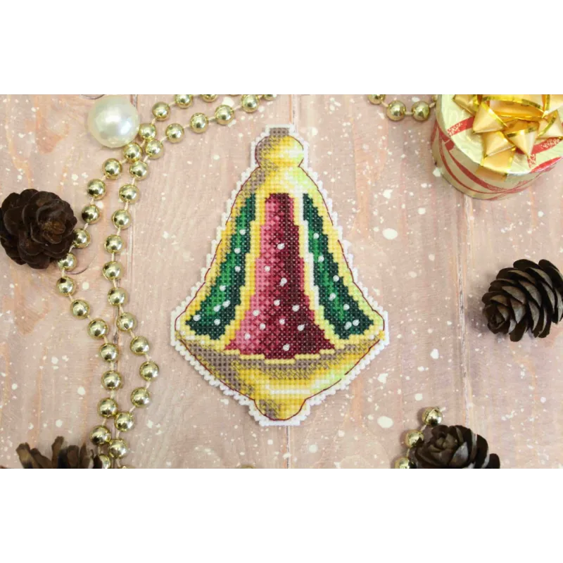 Cross-stitch kit "Christmas tree toy. Bell" SR-864