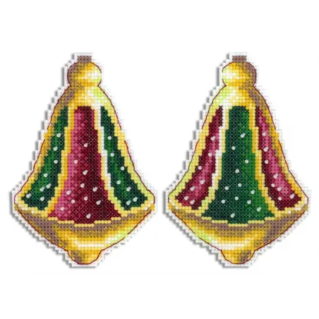 Cross-stitch kit "Christmas tree toy. Bell" SR-864