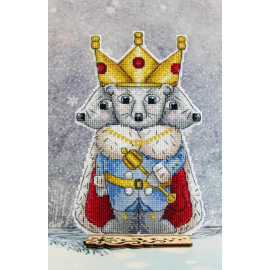 Cross-stitch kit "Mouse king" SR-874