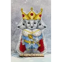 Cross-stitch kit "Mouse king" SR-874