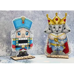 Kreuzstich-Set "Mausekönig" SR-874