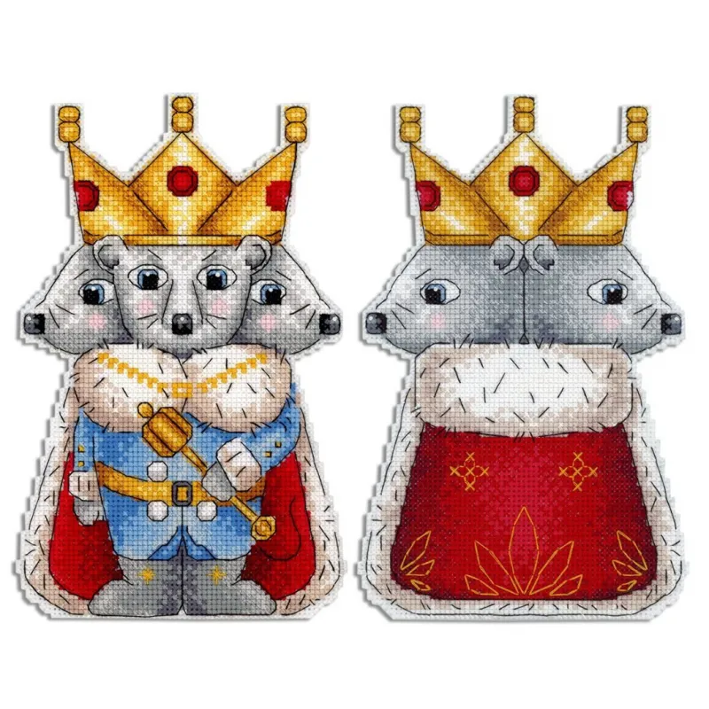 Набор для вышивания крестом "Король мышей" SR-874