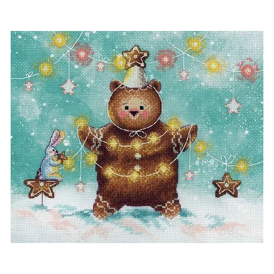 Kreuzstich-Set "Bald kommt der Urlaub" SRK-857