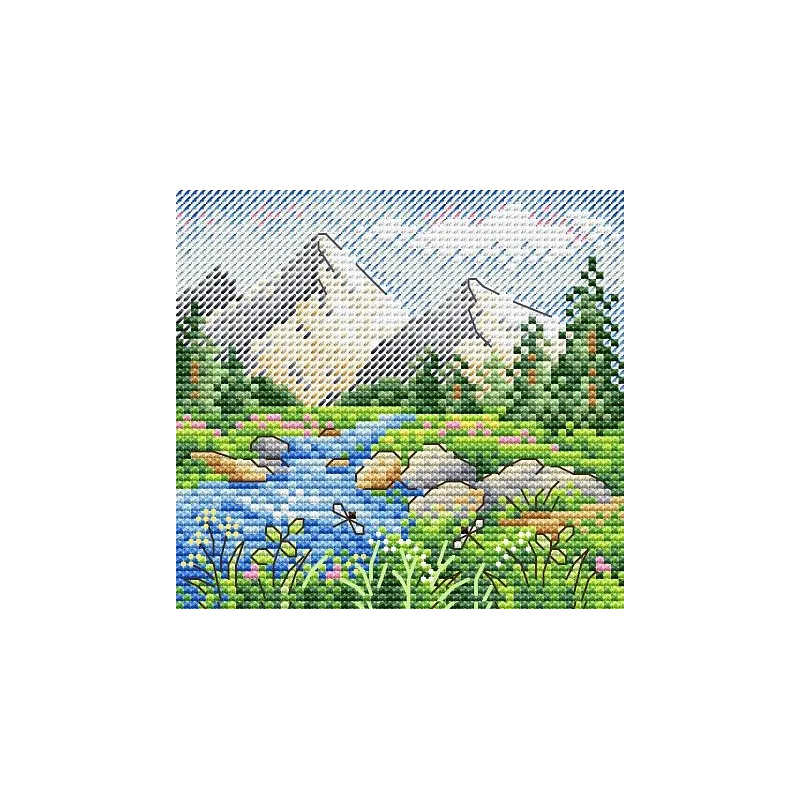 Cross-stitch kit "Mountain majesty" SM-640