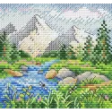 Cross-stitch kit "Mountain majesty" SM-640