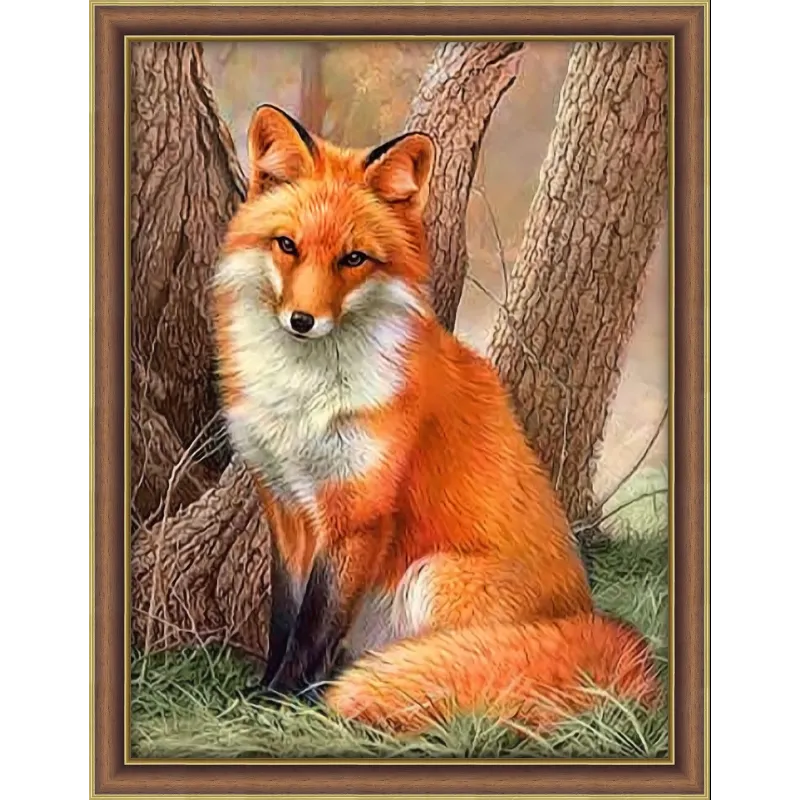 Diamond Painting Kit „Roter Fuchs“ 30*40 cm AM4063