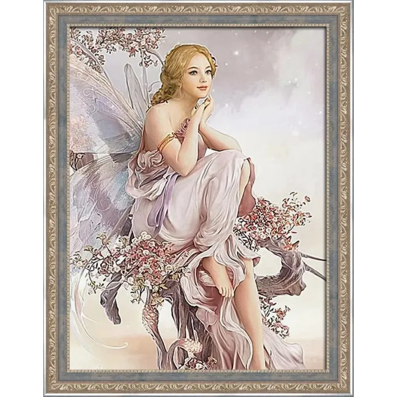 Kit de peinture diamant "Fée douce" 30*40 cm AM4020