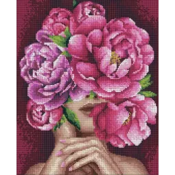 Deimantinė tapyba su rėmeliu "Fragrance" 40*50 cm DP023