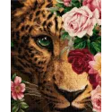 Peinture diamant avec sous-cadre "Jaguar" 40*50 cm DP025