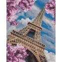 Diamond painting with subframe "Eiffel Tower" 40*50 cm DP044