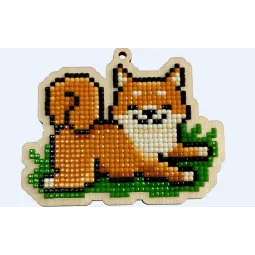 Kit de peinture diamant sur socle en bois "Sweetheart" WWP527