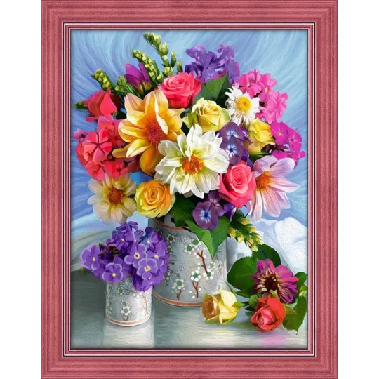 Bouquet lumineux 30*40 cm AM1623