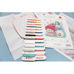 (D) Kit Broderie Point de Croix Le Chat & Amis SB1199