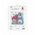 Kreuzstich-Set Katze & Freunde SB1199