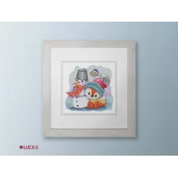 Kryželiu siuvinėjimo rinkinys Lapė ir draugai SB1200