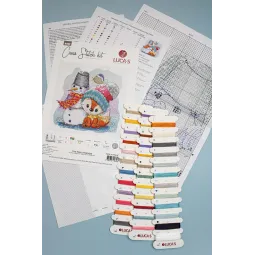 Kit de point de croix The fox & Friends SB1200