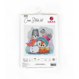 Cross Stitch Kit The fox & Friends SB1200