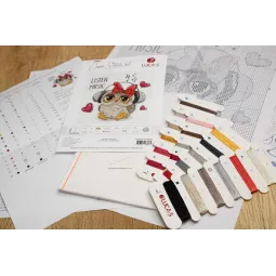 Kreuzstich-Set Listen Music SB1402