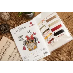 Cross Stitch Kit Listen Music SB1402