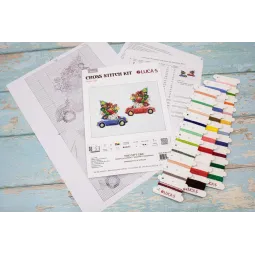 Набор для вышивки крестом Игрушки The Gift Car SJK035