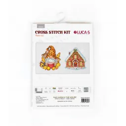 Toys Cross Stitch Kit The Gnom & The House SJK036