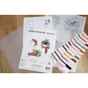 Kit de point de croix Jouets de Noël SJK037