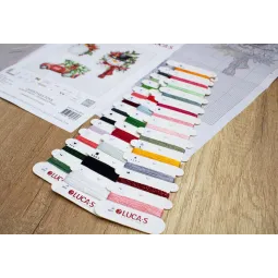 Набор для вышивания крестиком Игрушки Новогодние игрушки SJK037