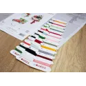 Kit de point de croix Jouets de Noël SJK037