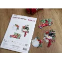 Kit de point de croix Jouets de Noël SJK037