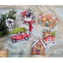 Christmas Toys Kit nr.4 / of 5 pieces 16x16cm each SLETIL8055