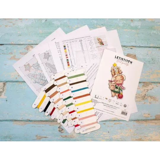 Рождественский кролик / Украшение 14x8см SLETIL8056