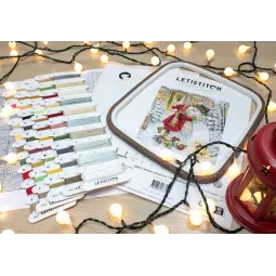 (D) Winter playtime 26x23cm SLETIL8057