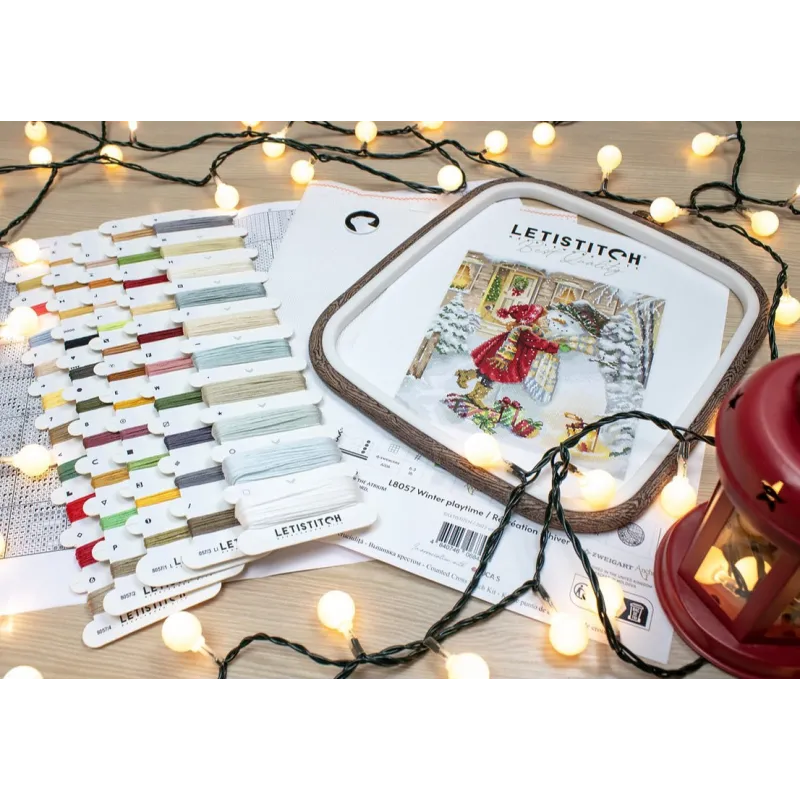 (D) Winterspielzeit 26x23cm SLETIL8057