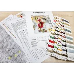 (D) Winter playtime 26x23cm SLETIL8057