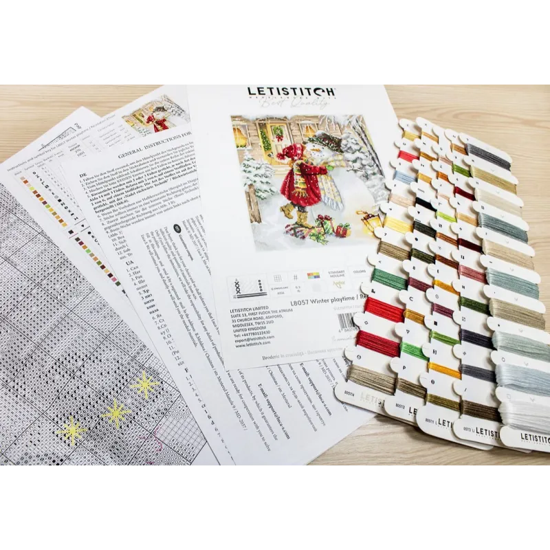 (D) Winterspielzeit 26x23cm SLETIL8057