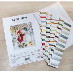 (D) Winter playtime 26x23cm SLETIL8057